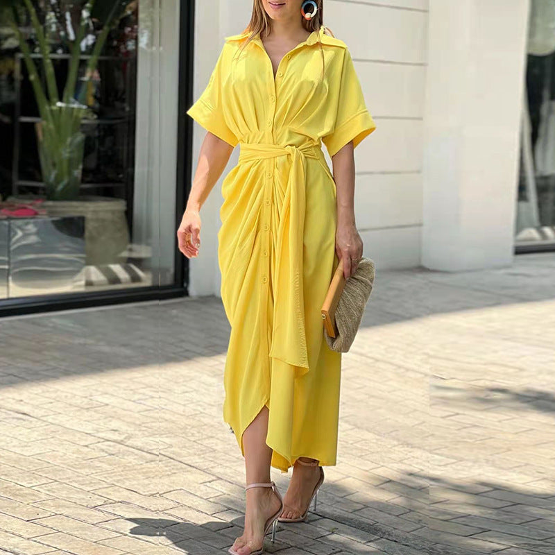 Damen - Elegantes Kleid - Leichtes Material - Ideal für jeden Anlass und jede Gelegenheit