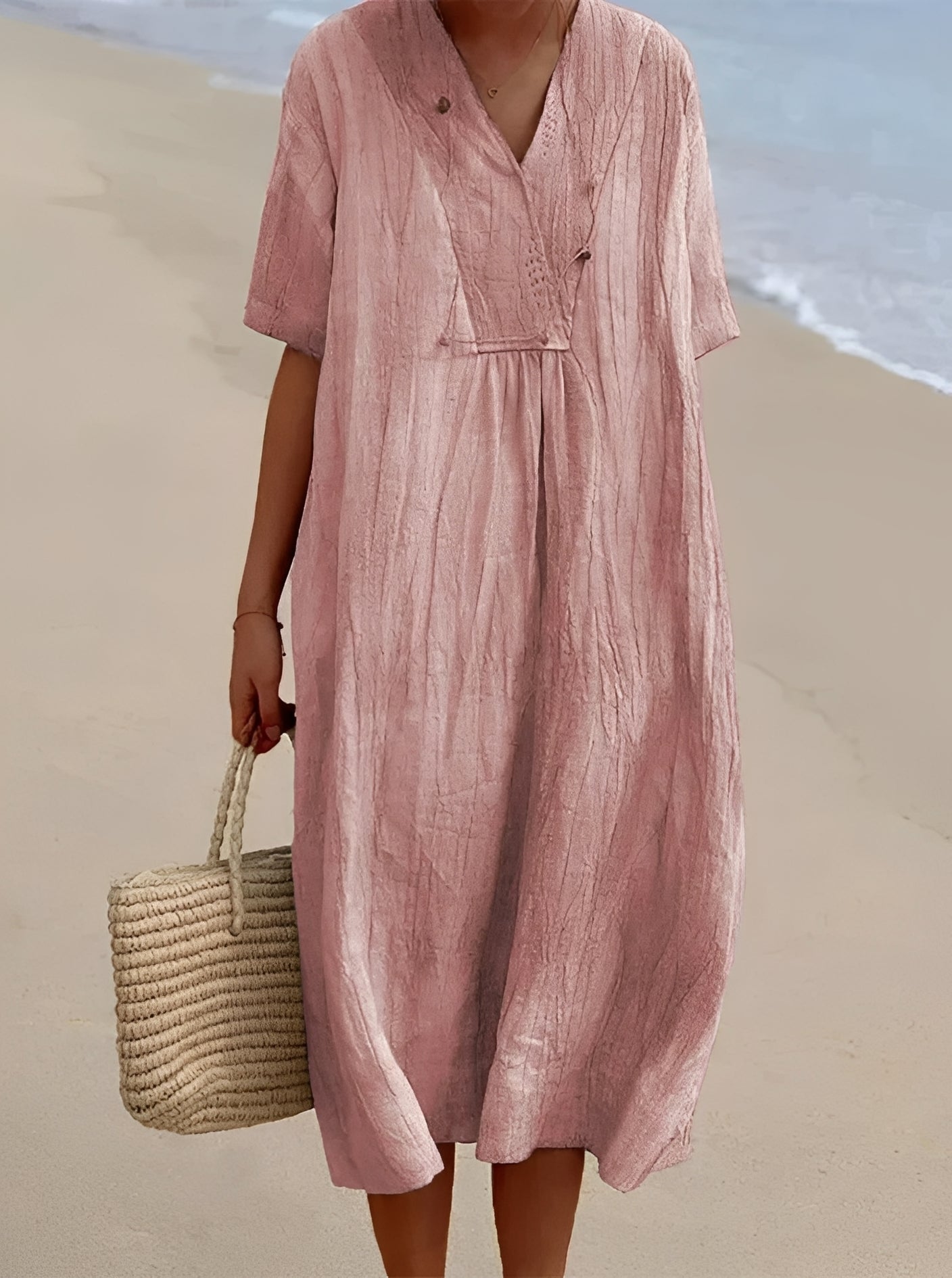 Abigail - Komfortables, locker geschnittenes Damenkleid