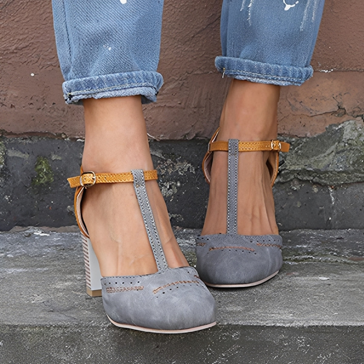 Adele – Ausgleichende Absatzschuhe