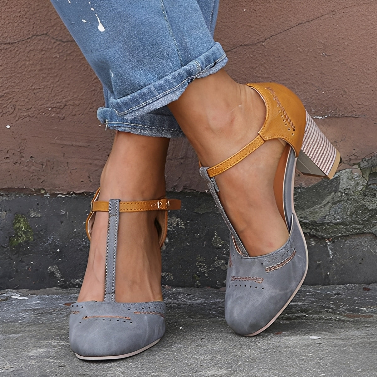 Adele – Ausgleichende Absatzschuhe