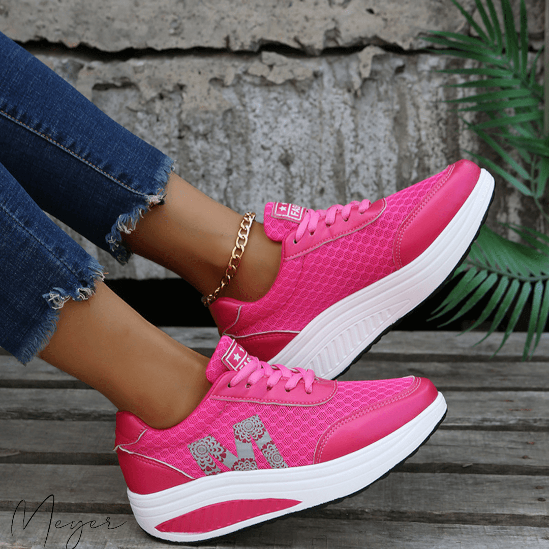 Damen - Bequeme Schuhe - Atmungsaktiven Materialien - Stylisches Design für den ganzen Tag - Modische und bequeme