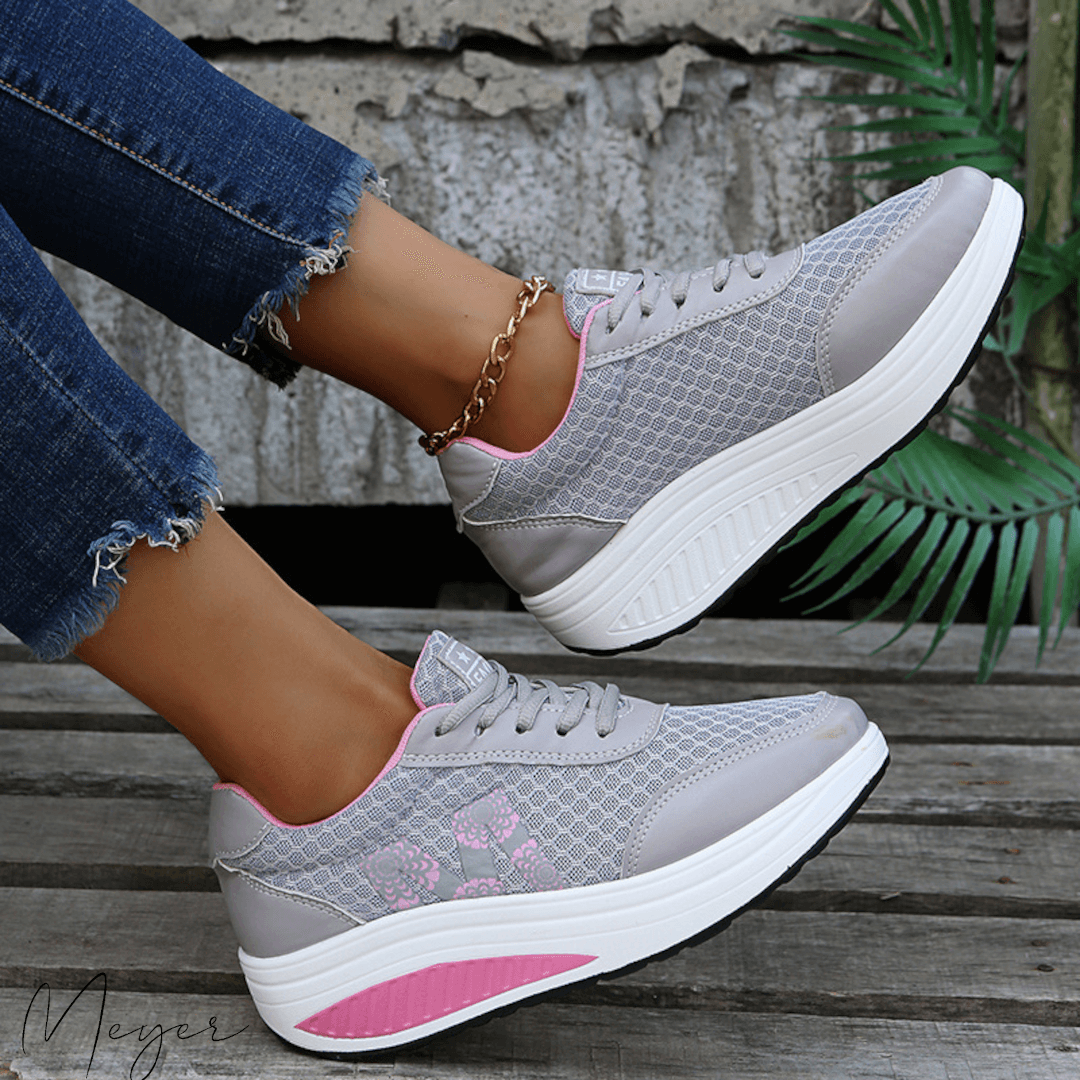 Damen - Bequeme Schuhe - Atmungsaktiven Materialien - Stylisches Design für den ganzen Tag - Modische und bequeme