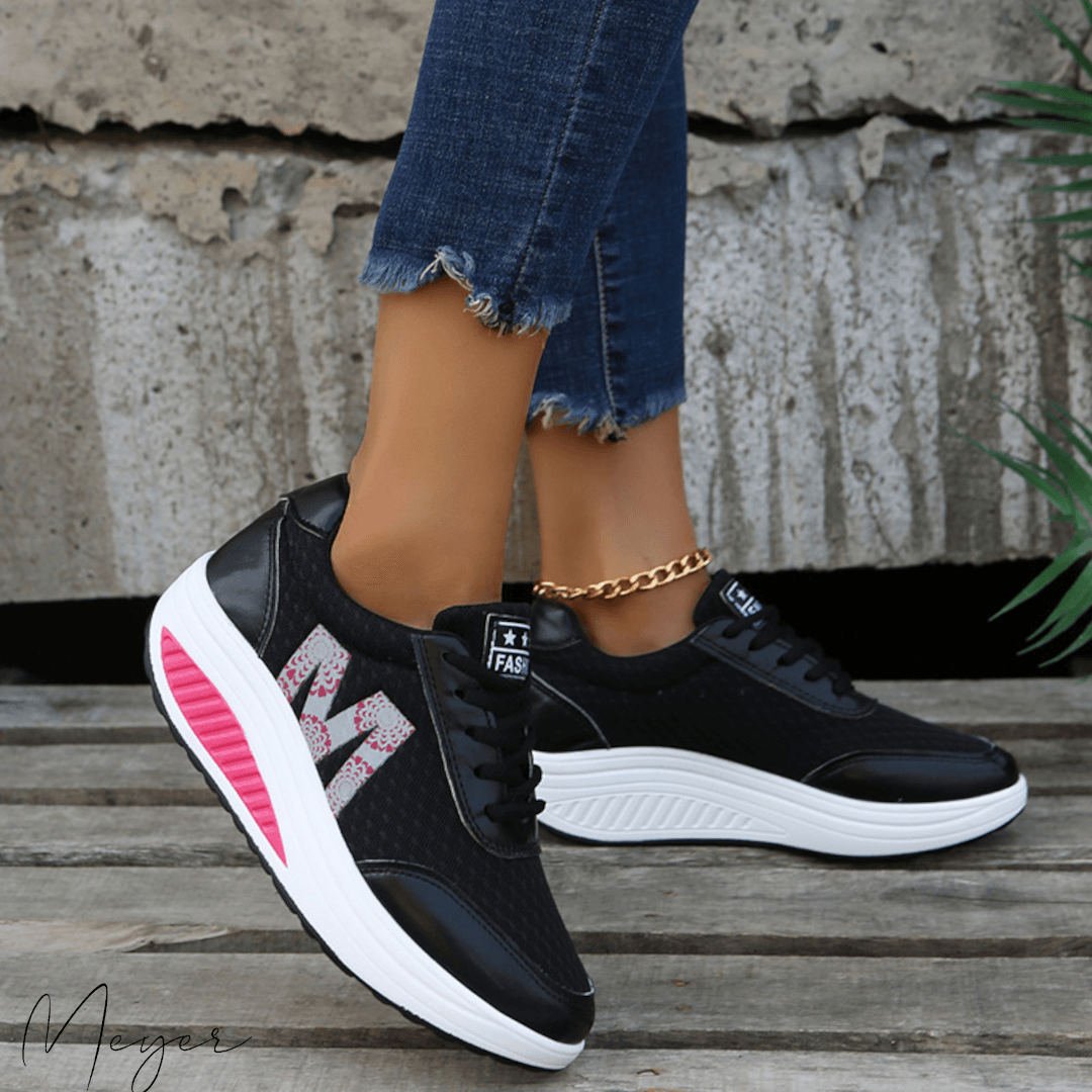 Damen - Bequeme Schuhe - Atmungsaktiven Materialien - Stylisches Design für den ganzen Tag - Modische und bequeme