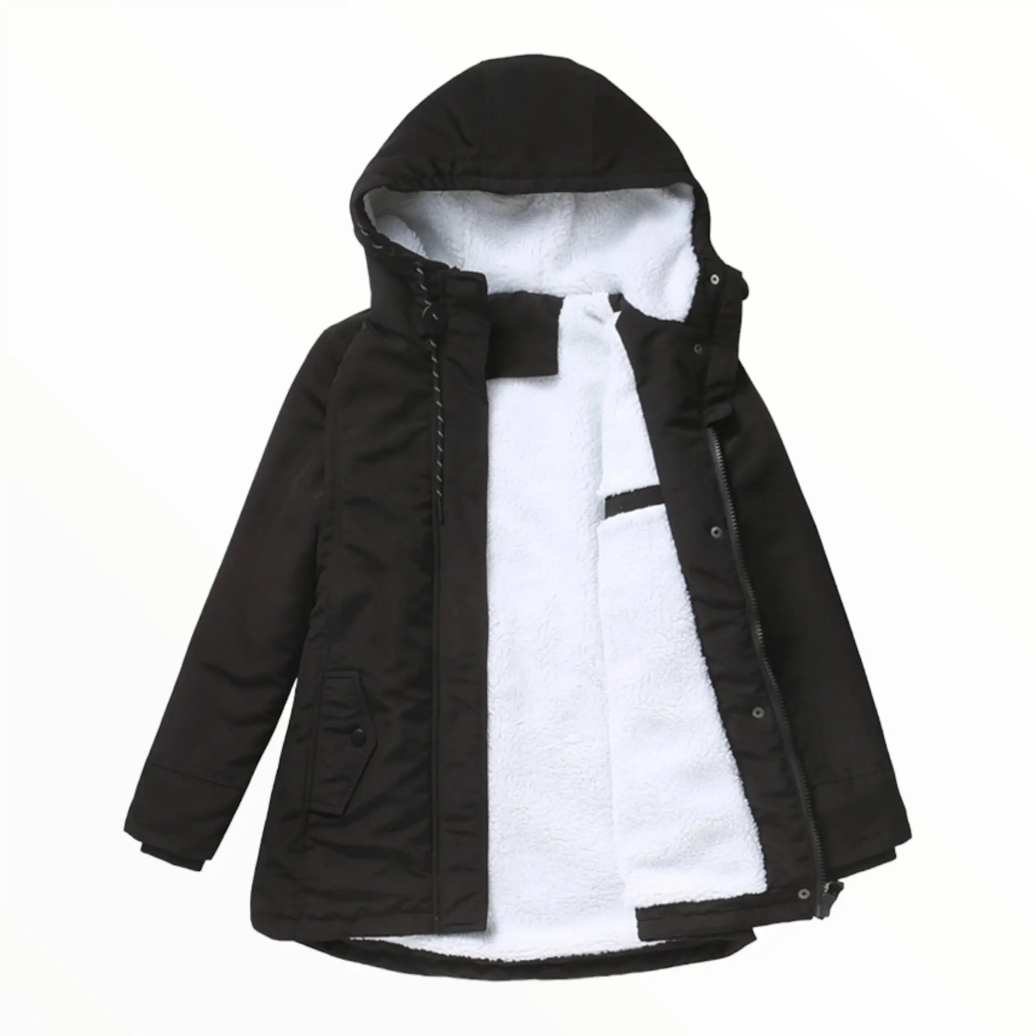 Damen - Parka Jacke - Warmer Kunstfellbesatz - Bequeme und Stylische - Winterjacke für kalte Tage
